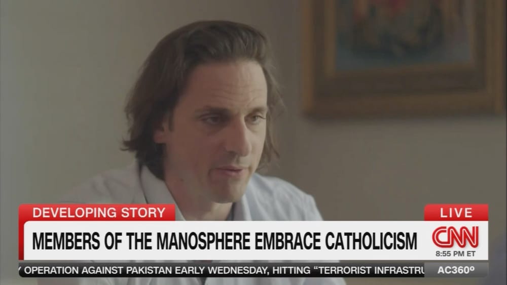Donie O'Sullivan Reports Members of the Manosphere Embrace Catholicism post image